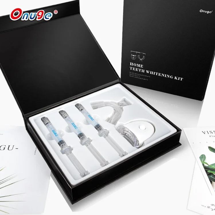tooth whiting gel pen teeth whitening LED light kit private brand