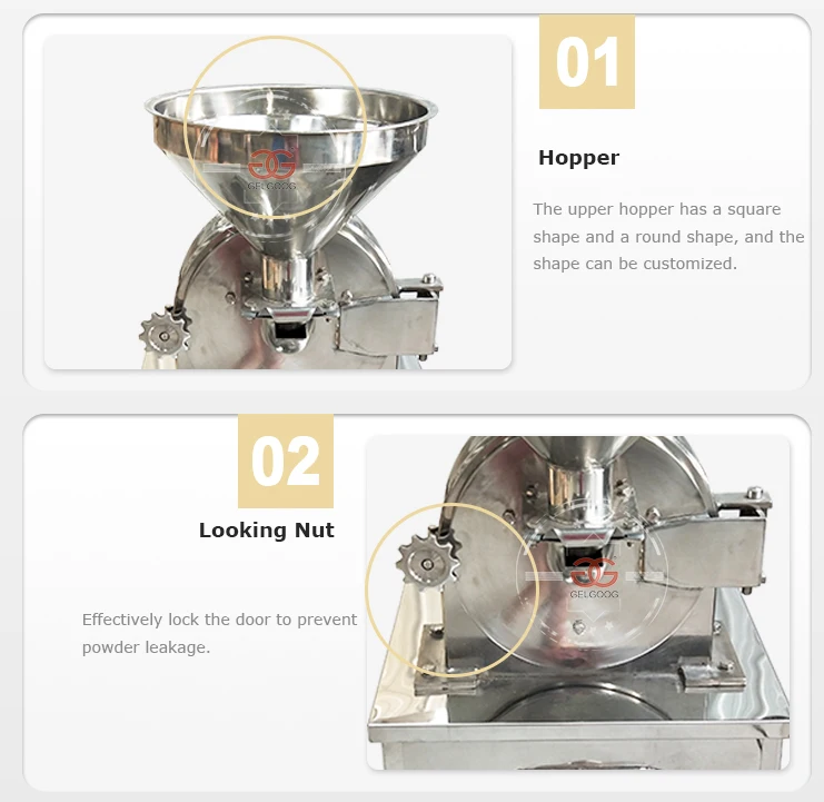 Gelgoog Micro Pulverizer Dry Grinder Cryogenic Grinding Mill Salt