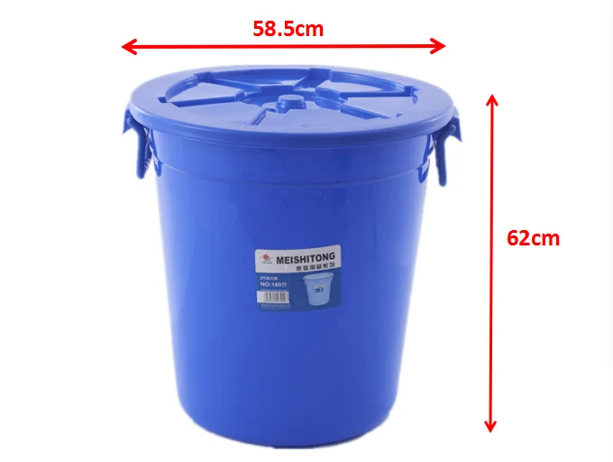 plastic bucket with drain