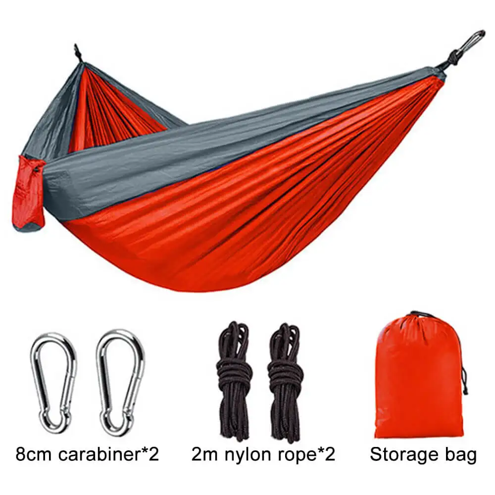 Baiyuheng Hot Selling Outdoor Camping Aluminum Carabiners Hammocks Nylon Trees Double Portable