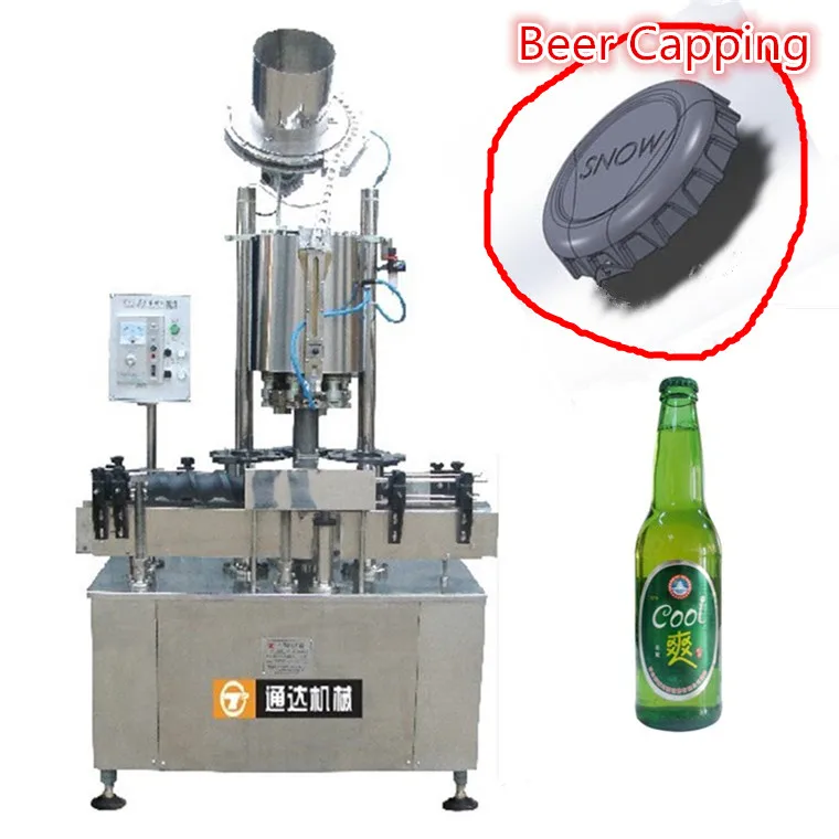 Crown Cap Automatic Beer Bottle Capping Machine Buy Beer Bottle