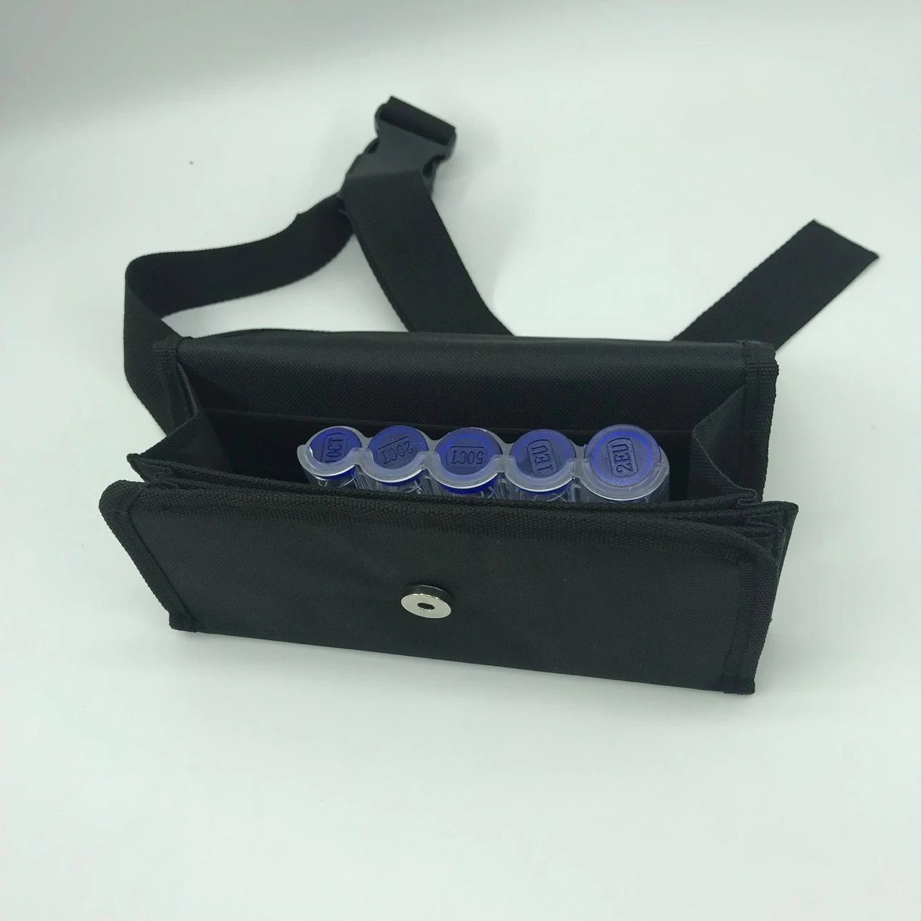 Taxi Driver Waist Bag With Euro Coin Holder Polyester Waist Bag With