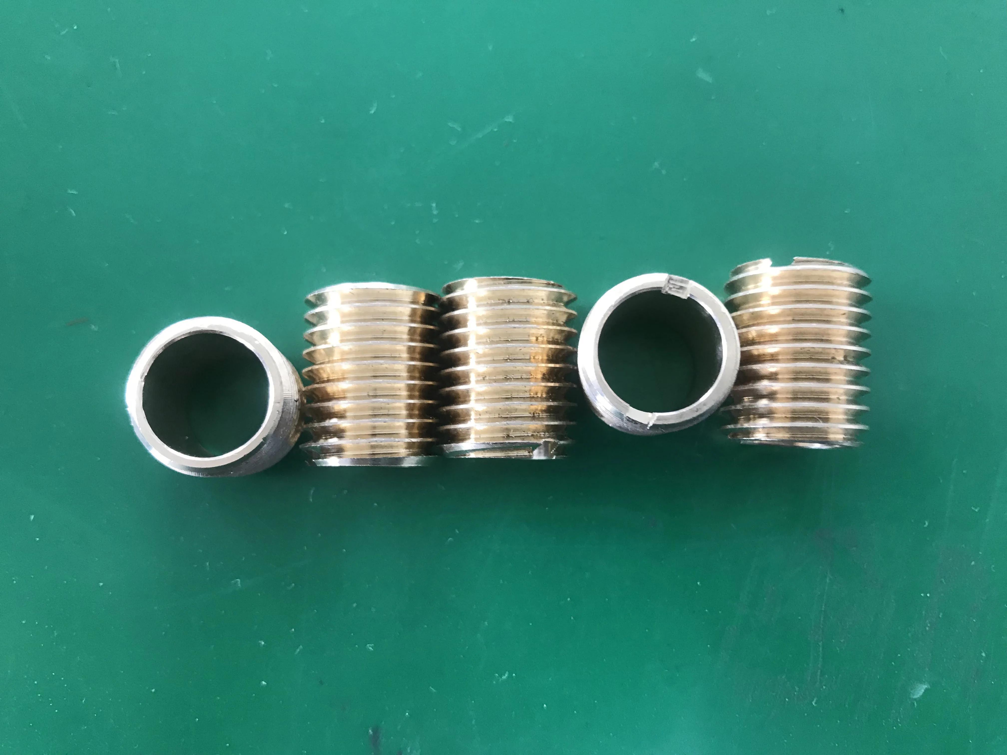 Explosion-proof copper sleeve M16 x 2  Copper threaded shaft sleeve