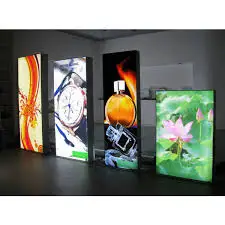 FR B1 170g Anti-crease Samba Textile Non-PVC Glossy Backlit Fabric