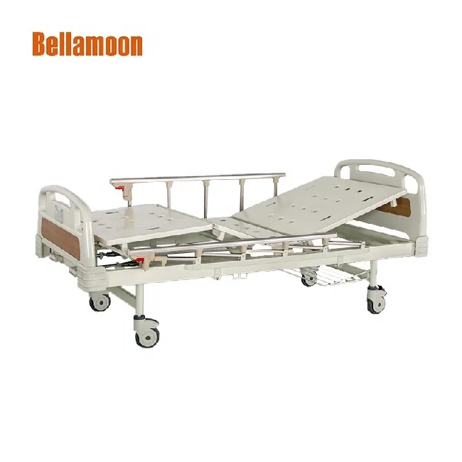 
BC2005A 2 Cranks Manual Hospital Bed Two Function Medical Bed Patient Bed 