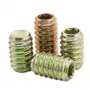Steel Blind End Hex Furniture Wood Insert Nut with Internal Thread