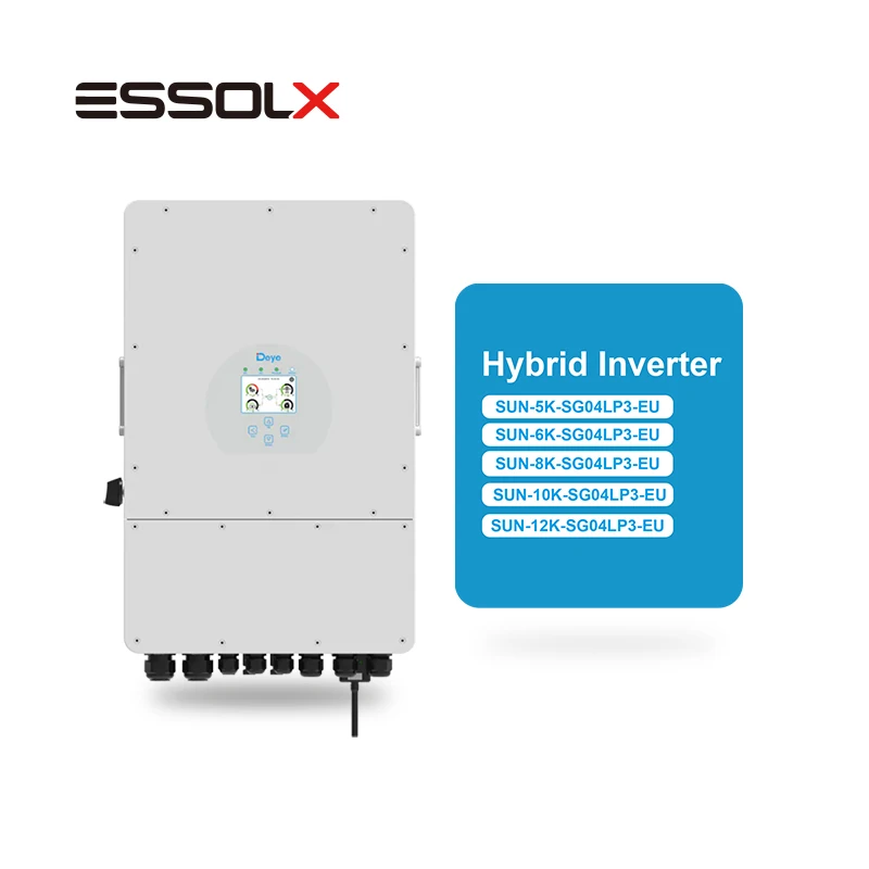 Complete 10kw Hybrid Solar Generator With Deye 10kw Hybrid Inverter Sun