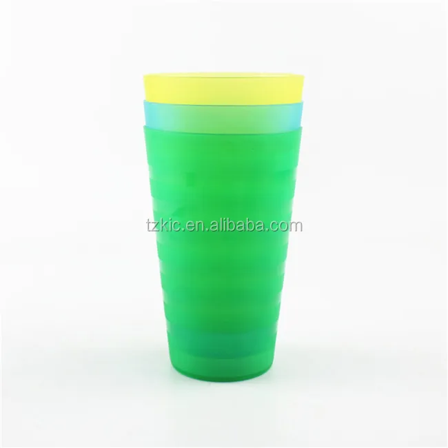 16oz Polypropylene Unbreakable Dishwasher Safe Plastic Tumbler Cups