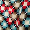 Factory new design splice pattern polyester crystal print fabric super soft