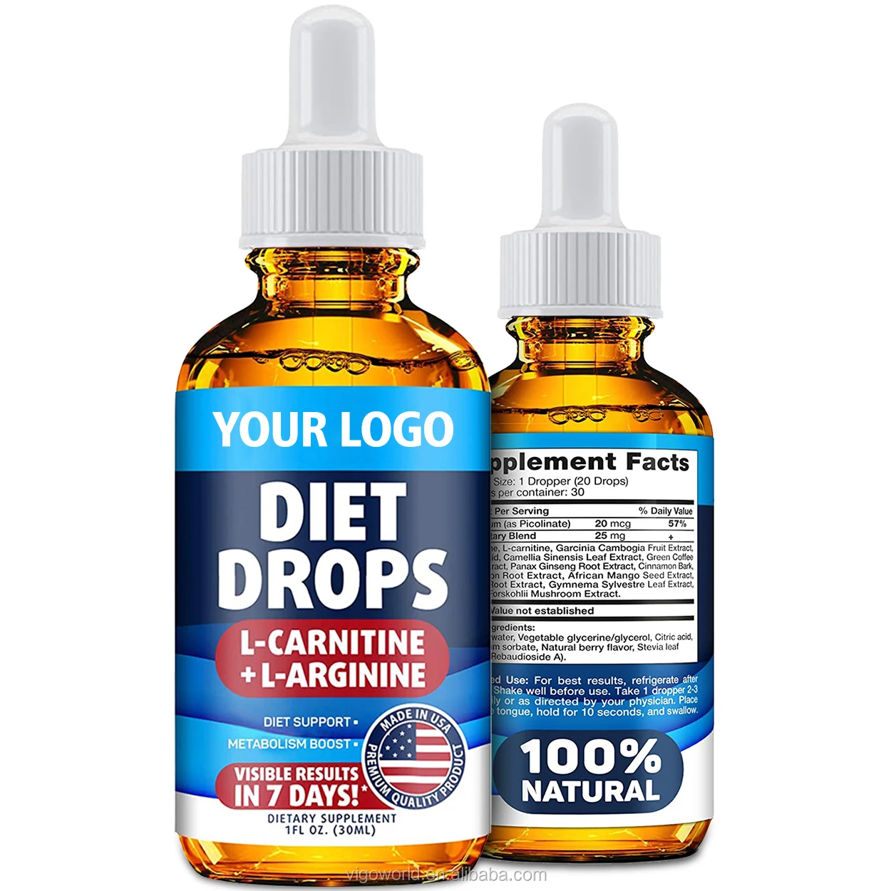 Best Weight Loss Drops For Women 100% Natural Weight Loss Diet Drops - Effective Fat Burner