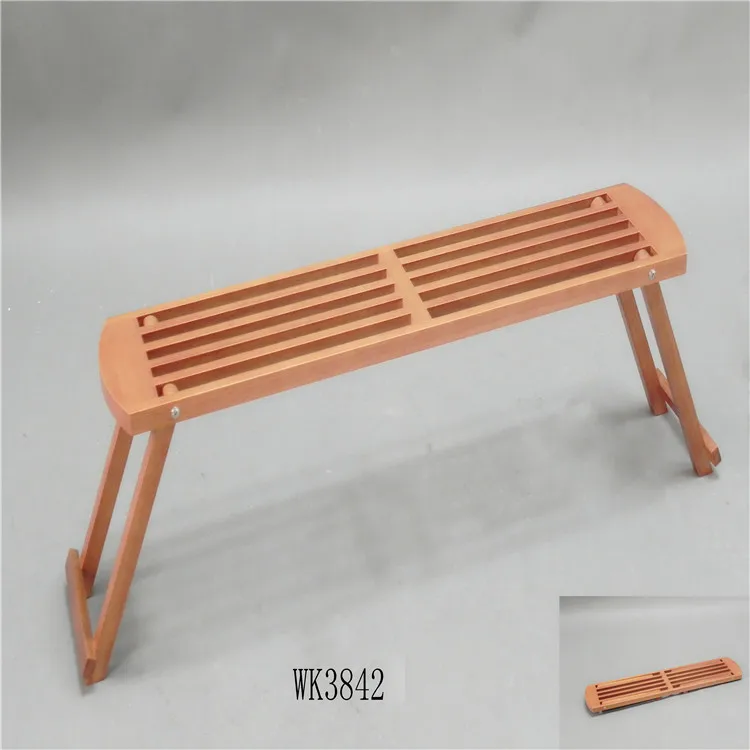 wood long stool chair