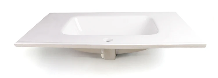 B60 Counter Top Wash Basin Made In China Small Thin Edge Basin Cabinet Bathroom