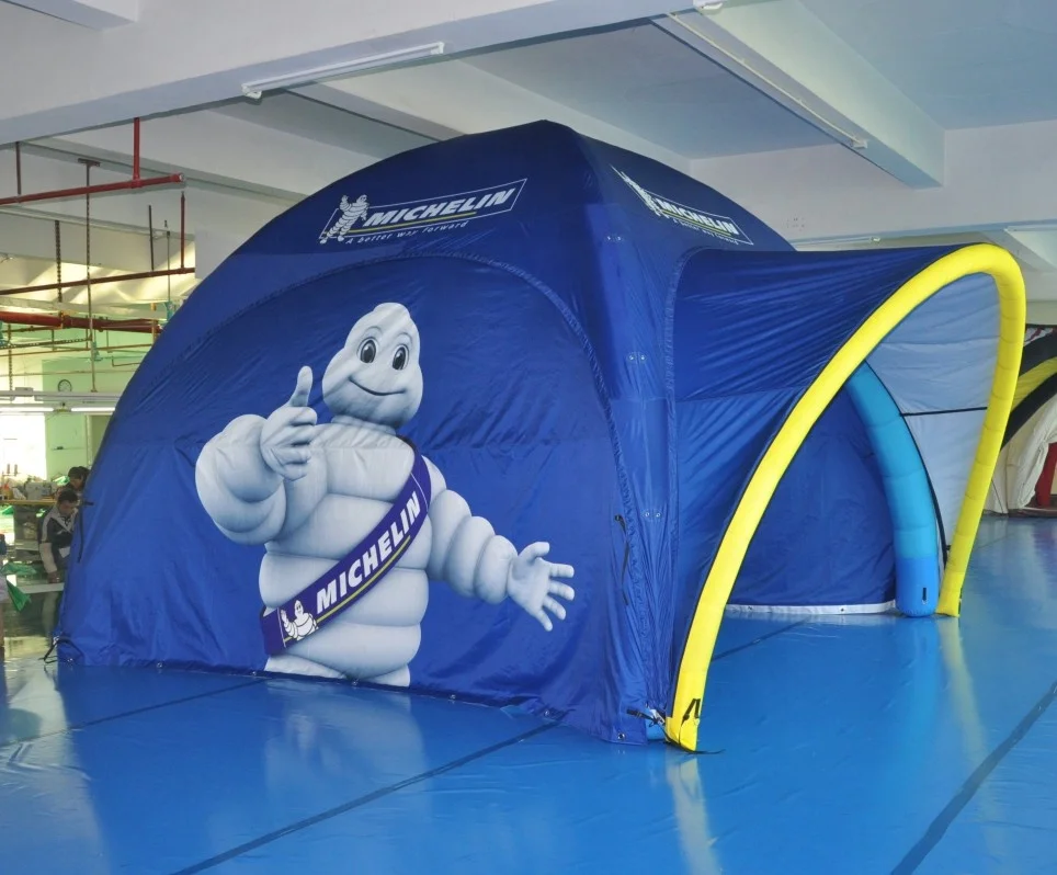 New Arrival Top Quality Free Sample Flame Retardant Coating Mega large Inflatable Tent//