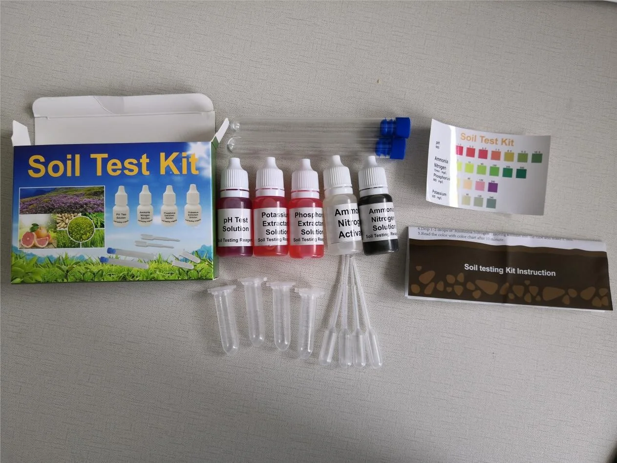 Soil Ph Test Kit,Npk Testing Kit For Testing Garden Soil And Home,Lawn ...