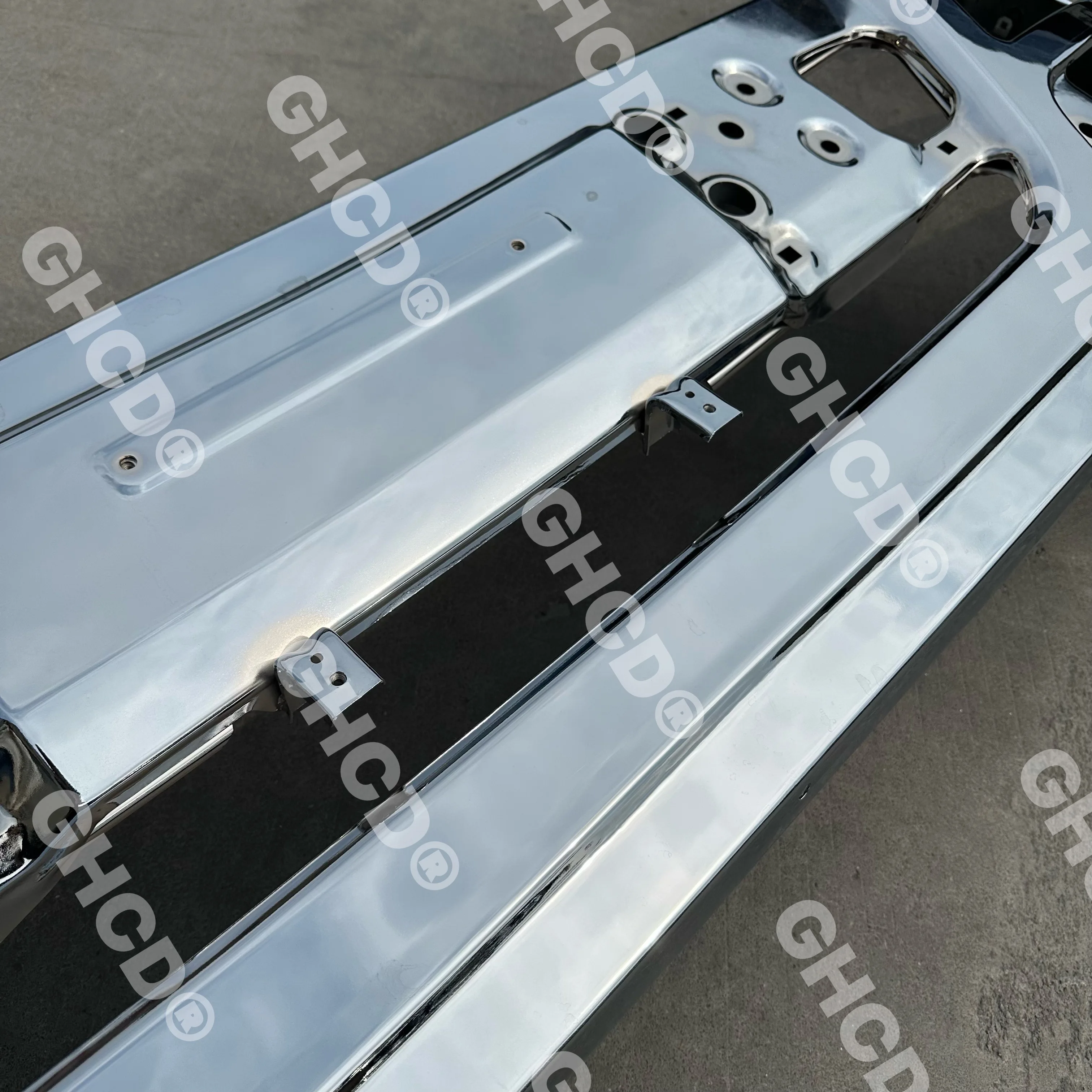 product ghcd high quality chrome plated bumper for mitsubishi f420 japanese truck 2008 on hino isuzu nissan plastic material new-2