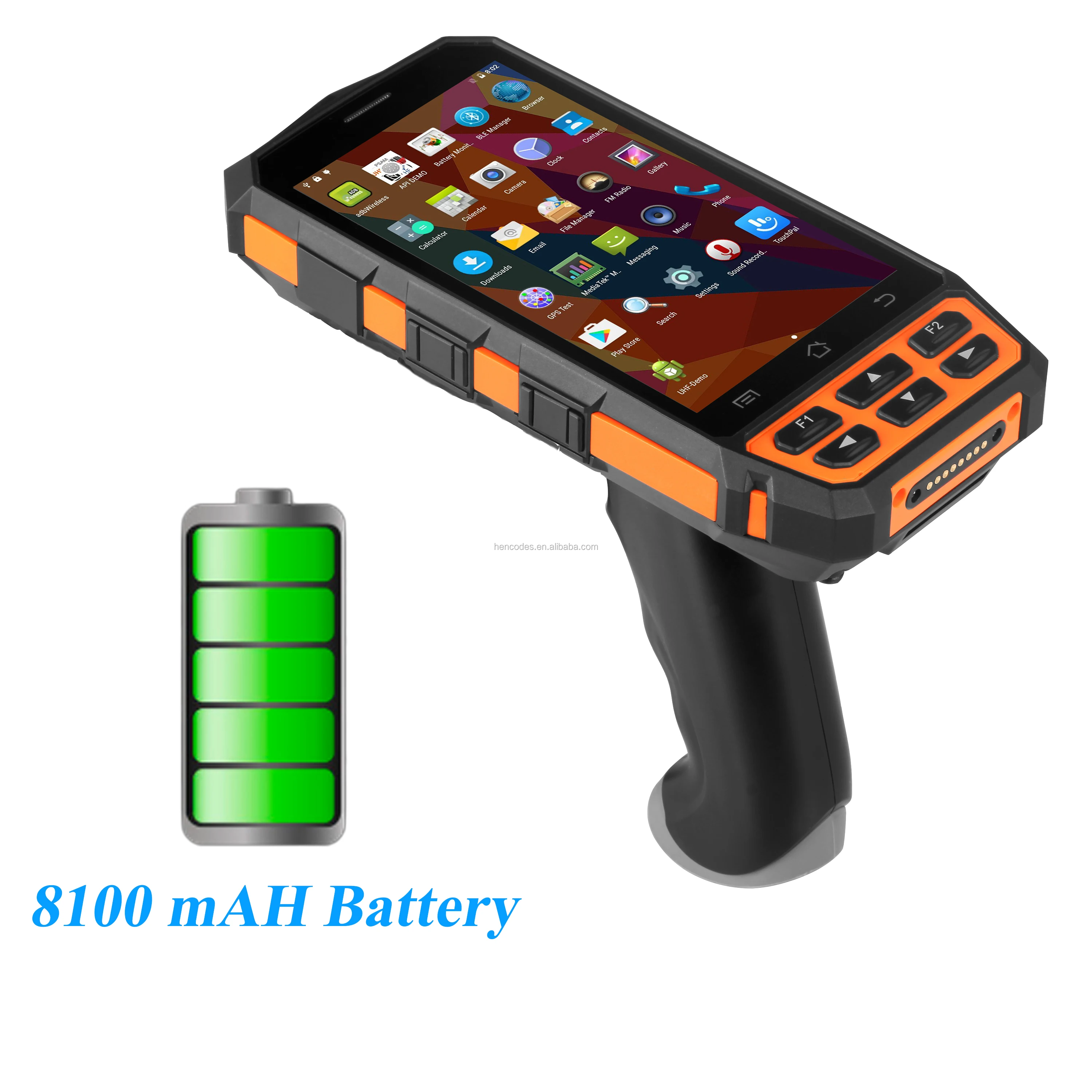 Hca082 Android Mobile Pda With Pistol Grips,Inbult 2d Honeywell