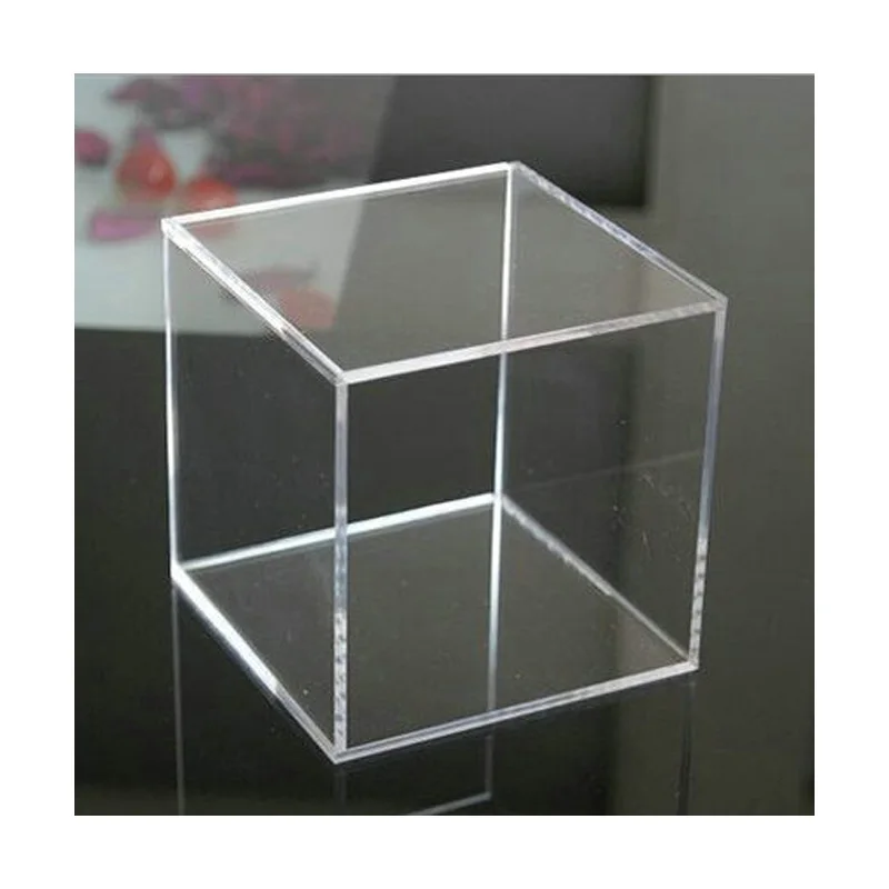 6 Sided Clear Acrylic Display Storage Boxes Cube Wholesale Buy