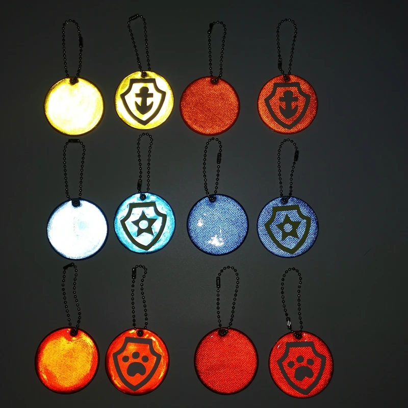 Personalise Customized Design Reflective Soft Pvc Keychain