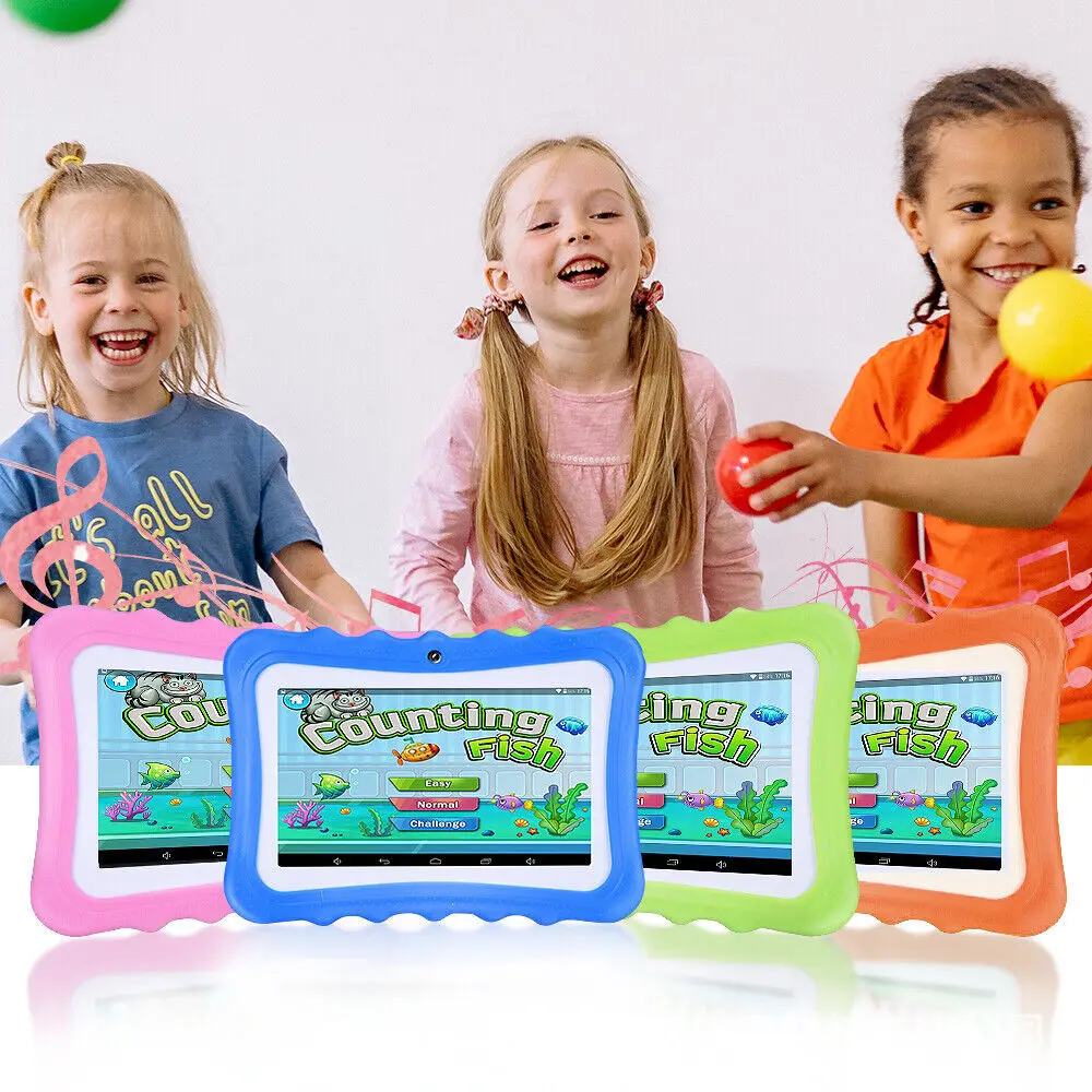 Best Selling 2025 GIMTV Kids Tablet ROCKCHIP Quad Core Android 6.0 Tablet 4G Network 7" Screen Waterproof 4GB Memory New Stock