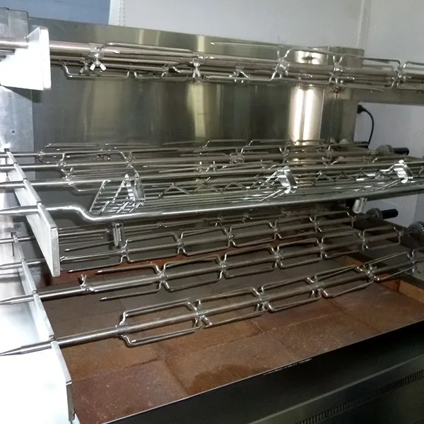 Stainless Steel Commercial Charcoal Chicken Rotisserie/chicken