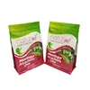 Wholesale FDA Certificated Square Bottom Zipper Food Grade Packaging Heat Sealable Plastic Bag With Custom Printing
