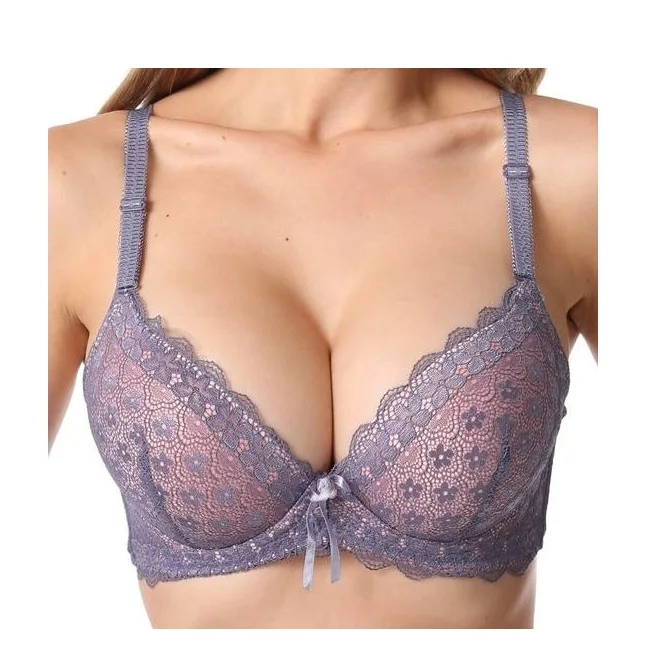 Lace Bra Panties Sets Lovely Girls Cute Underwire Push Up Lace