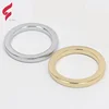 High Quality Custom Bag Buckle Metal Flat O Ring Metal Bag Accessories For Handbag Hardware