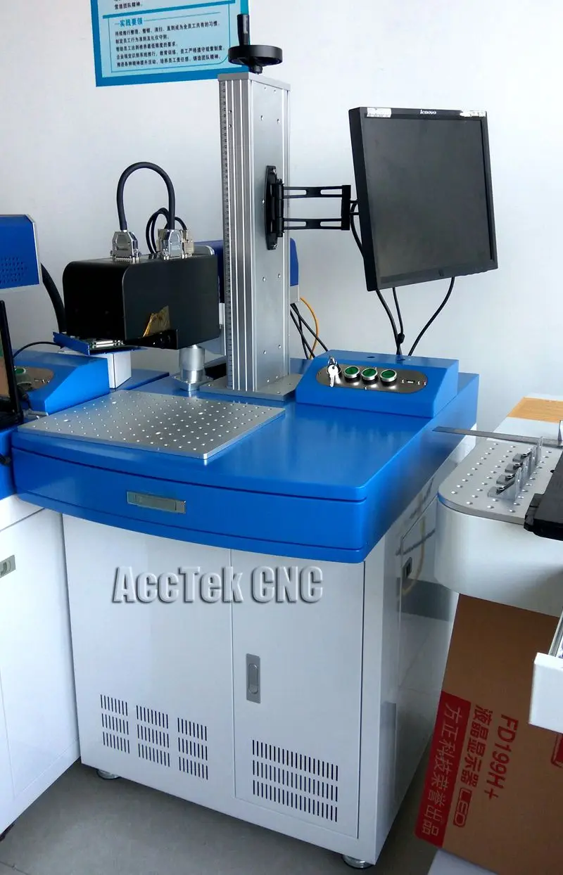 3D Dynamic JPT Mopa Raycus 10W 20W 30W 50W Fiber Laser Marking Machine