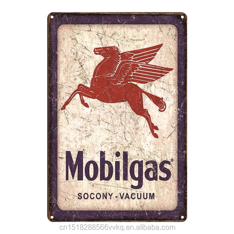 Details about   MOBILGAS Second to None Motor Oil Gasoline Petrol Retro Metal Tin Sign 8x12" NEW 