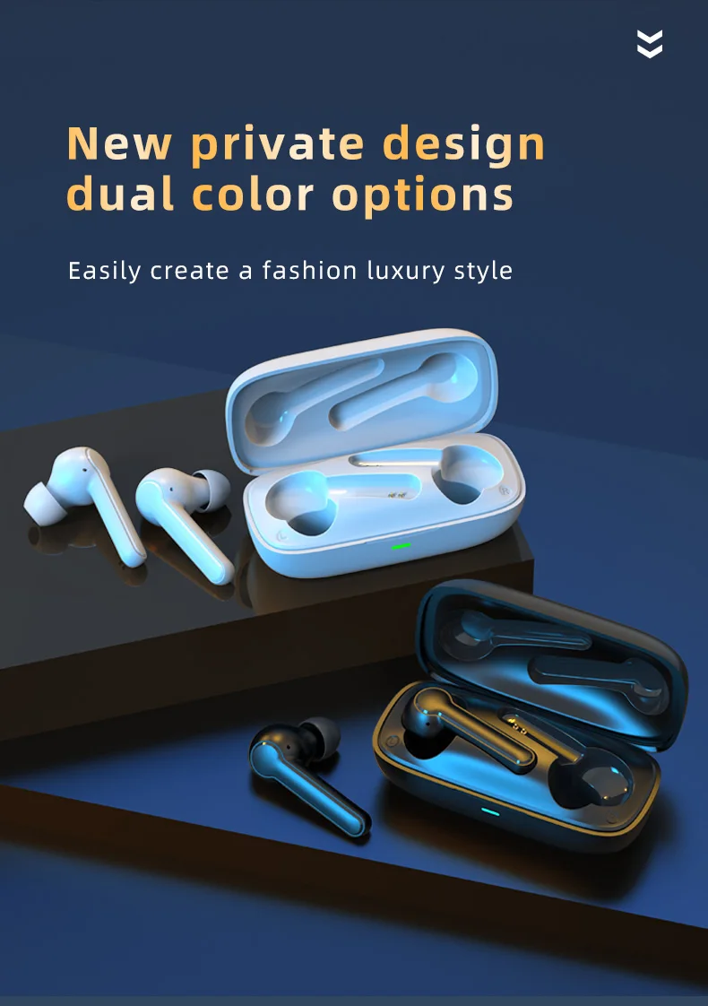 Wireless earbuds with immersive sound, XY20 XY-20 active noise reduction earphone bluetooth - ANKUX.COM