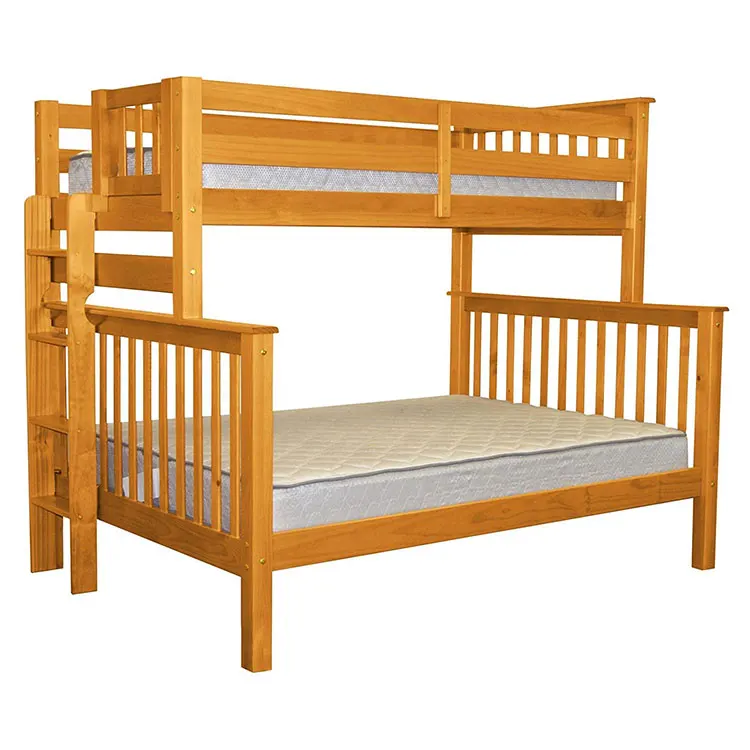 Bunk Bed Solid Wood With Stairs Kids Double Deck Bed Durable Buy Bunk