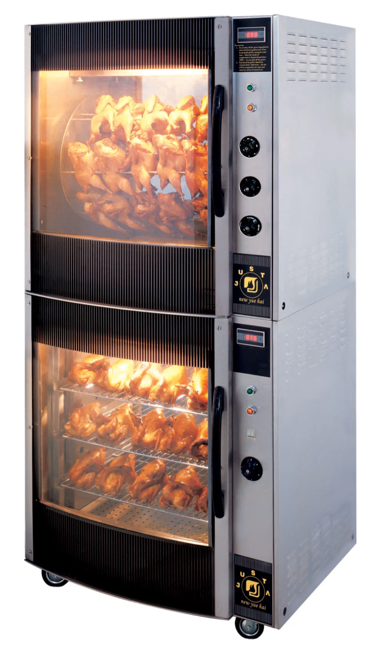 Commercial Equipment Chicken Rotisserie Oven Grill Electric Gas Roaster