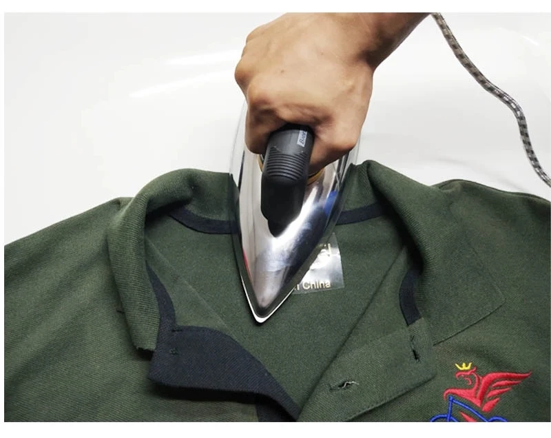 定制您的商标印刷标签热转印服装标签铁衣服上耐洗衣领标签衬衫标签