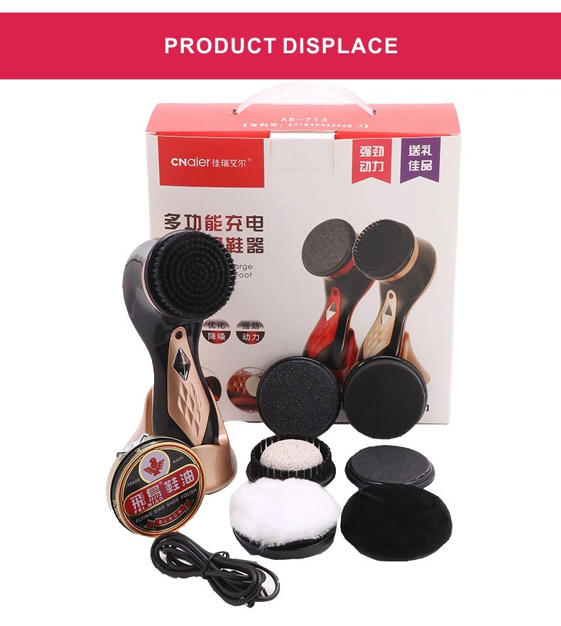 Portable Sneaker Care Machine With Multifunctional Head Electric Shoe