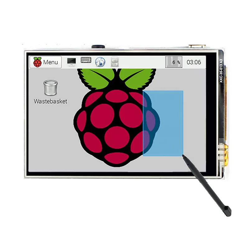 raspberry pi touch screen case