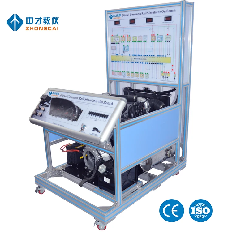 light teaching kit tool common rail components dissected diesel engine for school training