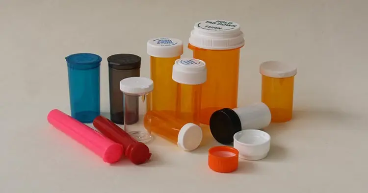 vials-group-f 2 Dram - 120 Dram Plastic Prescription Medicine Medication Vials with Cap