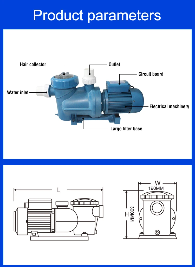 Small Portable High Pressure Swimming Pool Water Pump Buy Portable Pool Pump,Pumps Water Pump