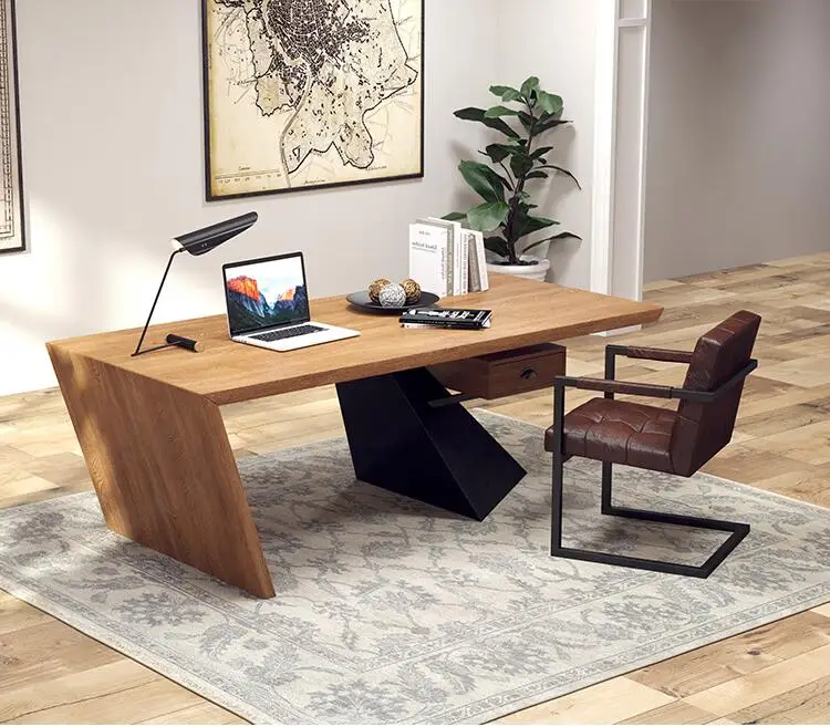 Luxury Easy Clean Home Computer Desk Manager Office Desk Fancy Office