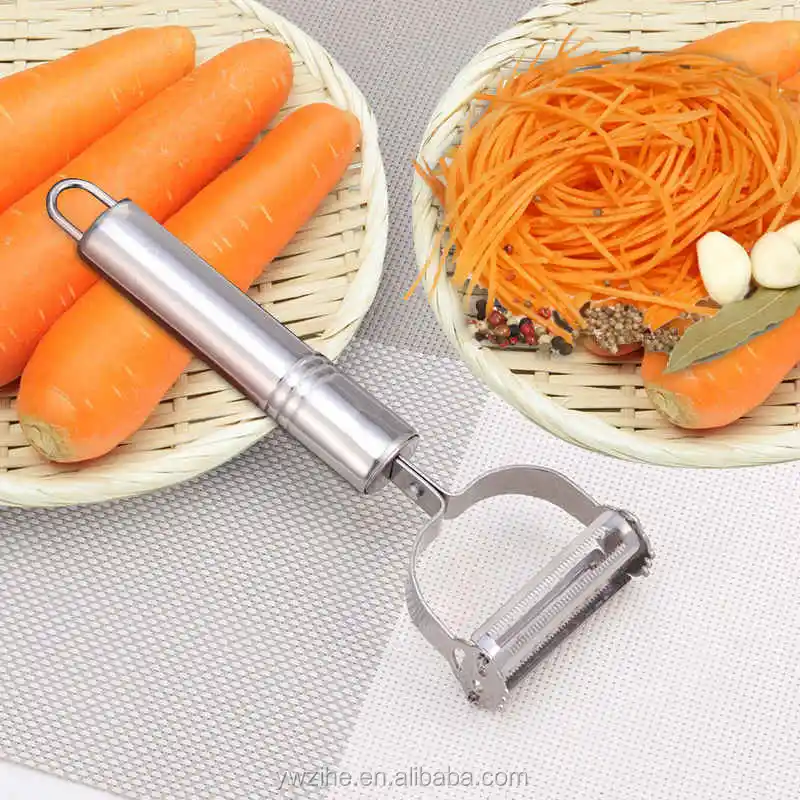 1pc Stainless Steel Peeler Potato Cucumber Carrot Grater Kitchen Items  Kitchen Gadgets And Accessories Fruit Peeler Apple