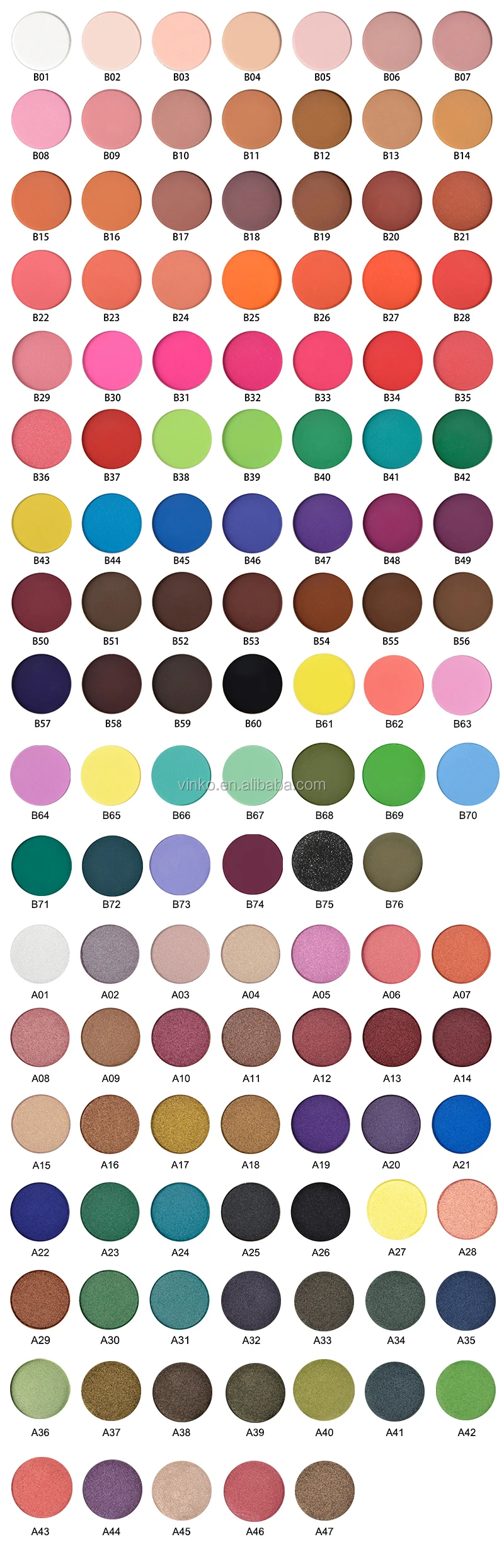 Fruit Shape Design Your Own Colorful High Pigment Private Label DIY Eyeshadow Palette