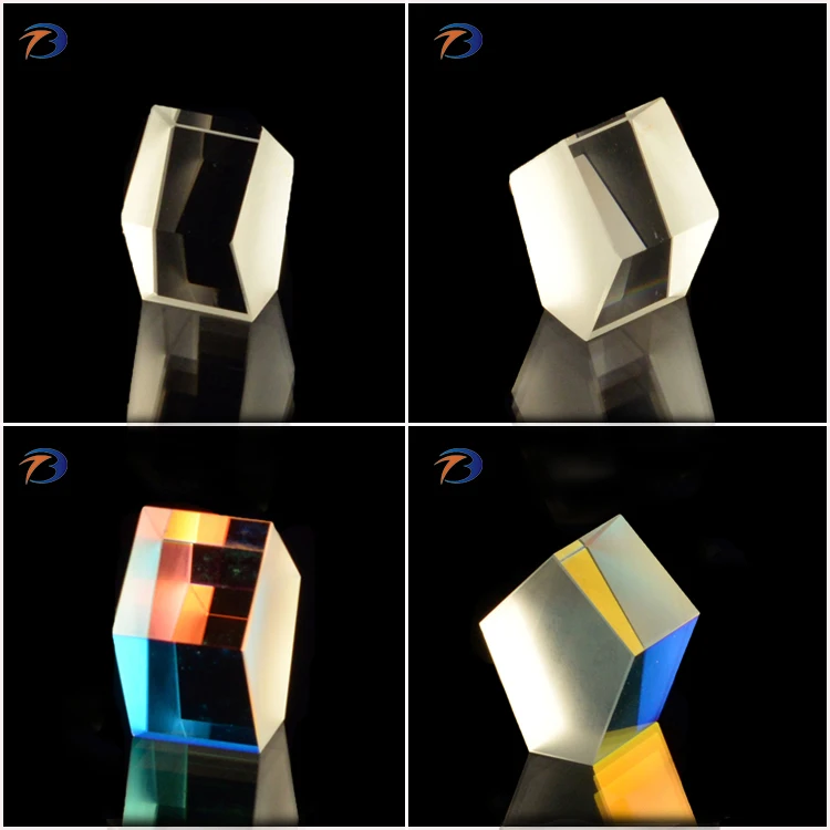 High quality optical x-cube prism from china