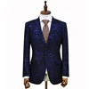 BOYA fashion Custom Design MTM Tailor made Bespoke Men's Suits For Business printed fabric