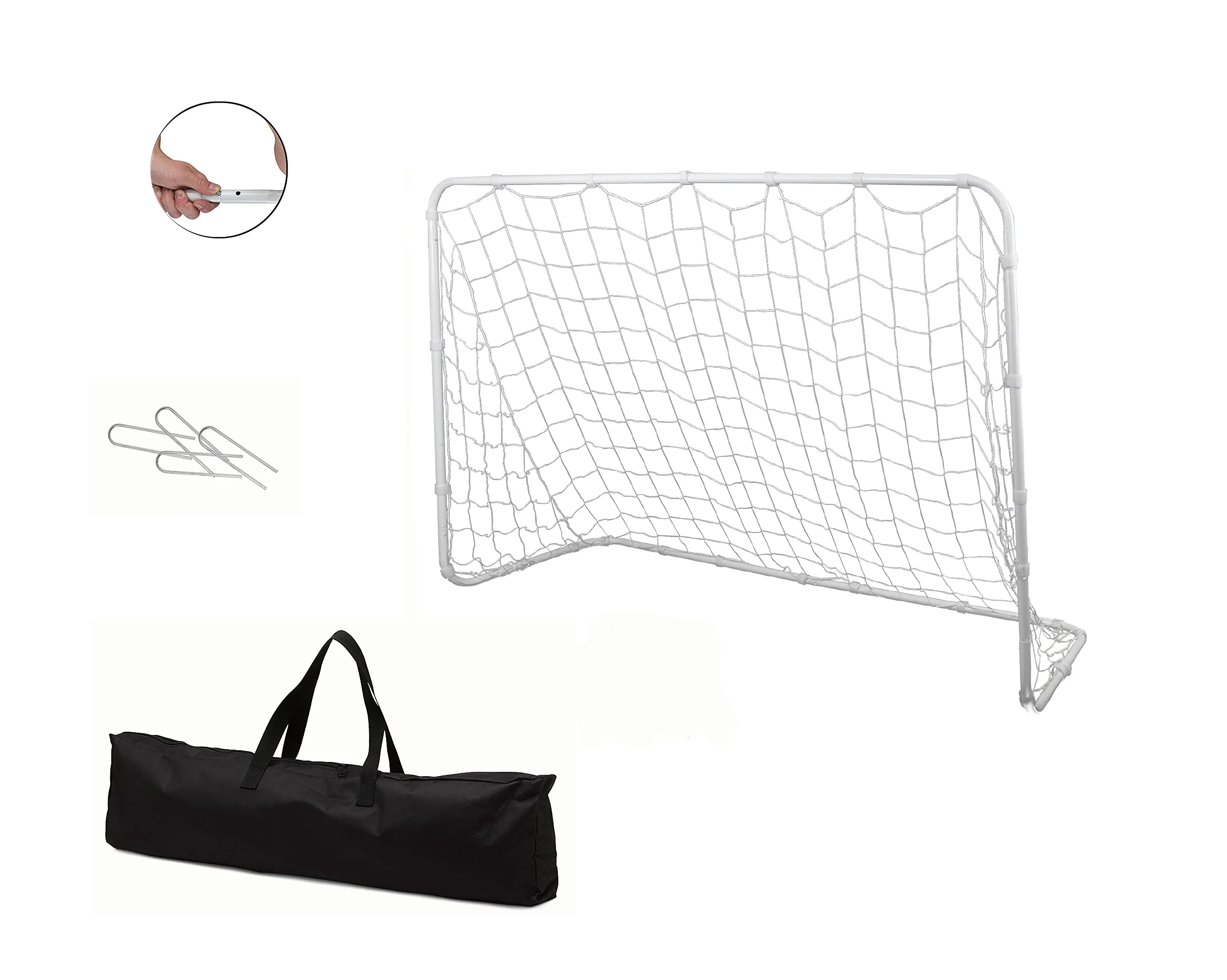 Shooting Goal Target Net 6' X 4' Football Shooting Training Backyard