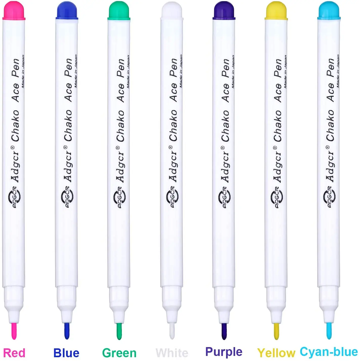 12 Pack Disappearing Ink Marking Pen,Air Water Erasable Pen/ Fabric