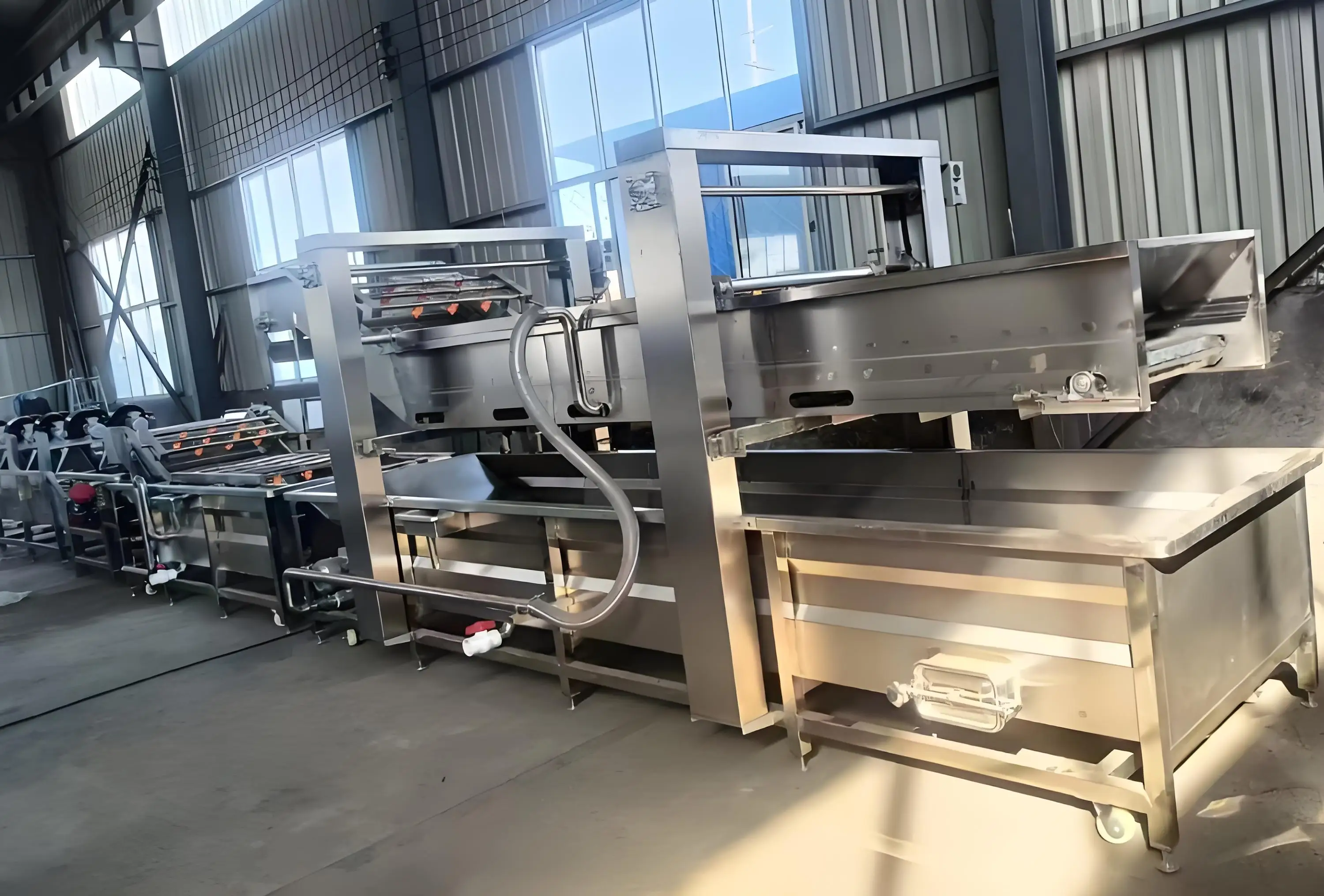 High Pressure Air Bubble Vegetable Tomatoes Carrot Washer Fruit ...