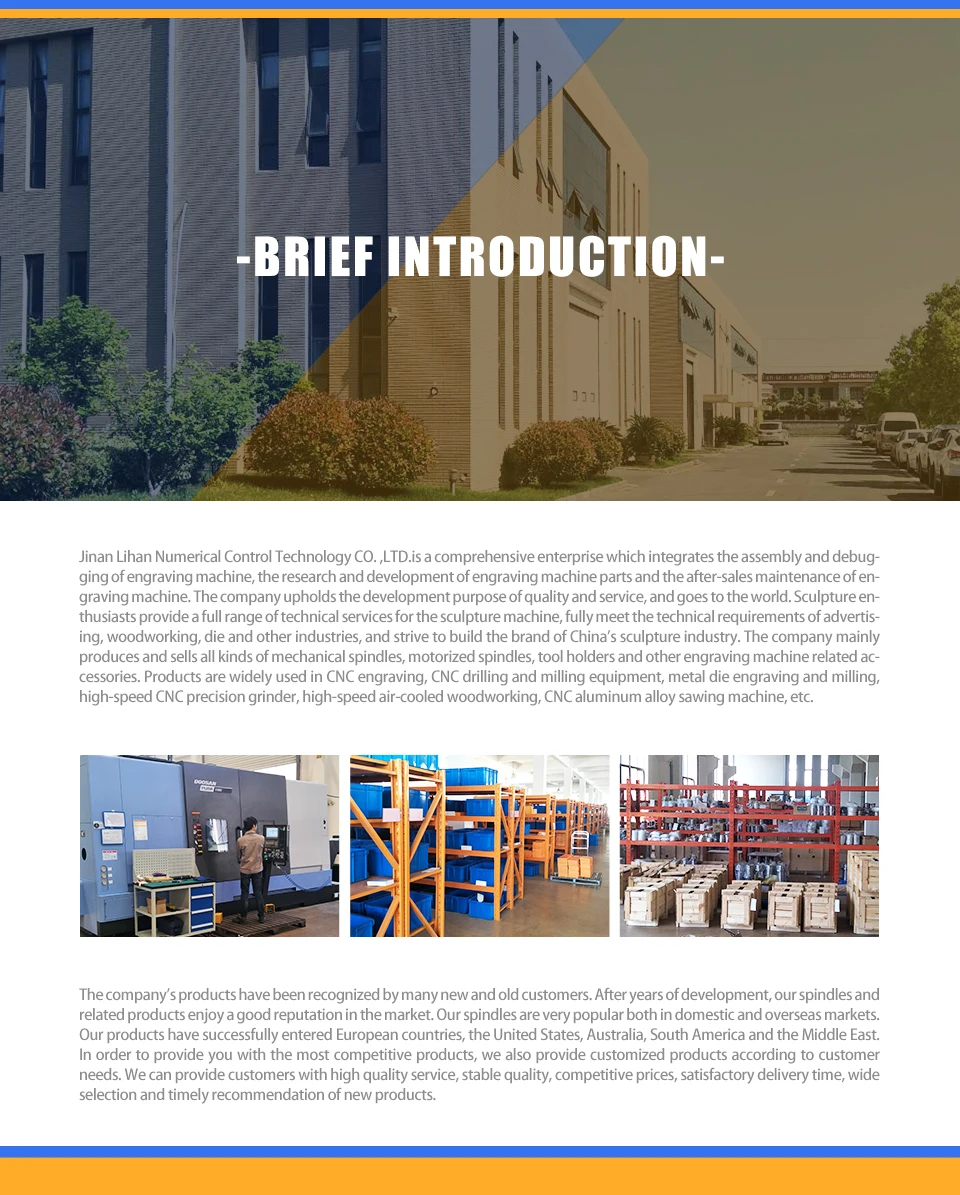 Italy HSD ATC Spindle  ISO30 HSK F63 ES929 ES951 HSD Spindle motor