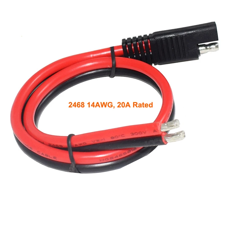 2 Pin Quick Disconnect Wire Harness Sae Connector Bullet Lead Cable