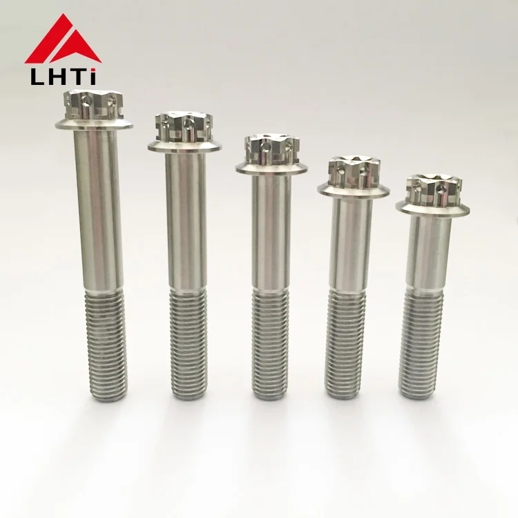 M8 gr5 Titanium torx Flange Bolts motorcycle racing fancy bolts