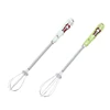 Amazon Top Seller 2019 New Products Kitchen Accessories Manual Fashion Small Manual Ceramic Cartoon Handle Egg Beater